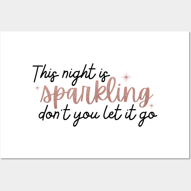This Night is Sparkling Taylor Swift Wall Art by Mint-Rose